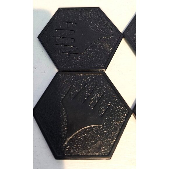 Magic The Gathering Arena Of The Planeswalkers Replacement Parts 4 Black Glyphs - Picture 3 of 3